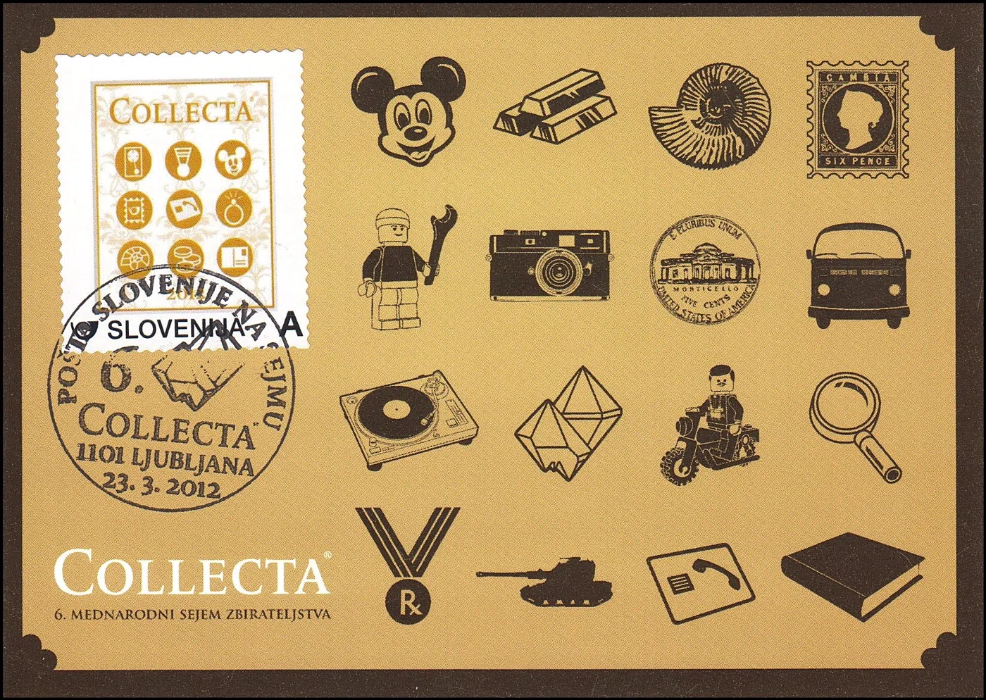 POŠTA SLOVENIJE NA SEJMU COLLECTA 2012 